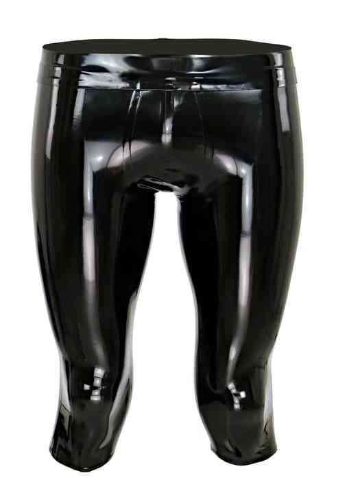 Latex ¾ Pants CLASSIC black